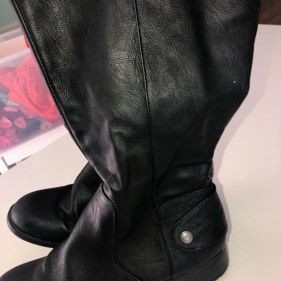 Life Stride Shoes | Life Stride Soft System Wide Calf Black Boots 9 M | Poshmark